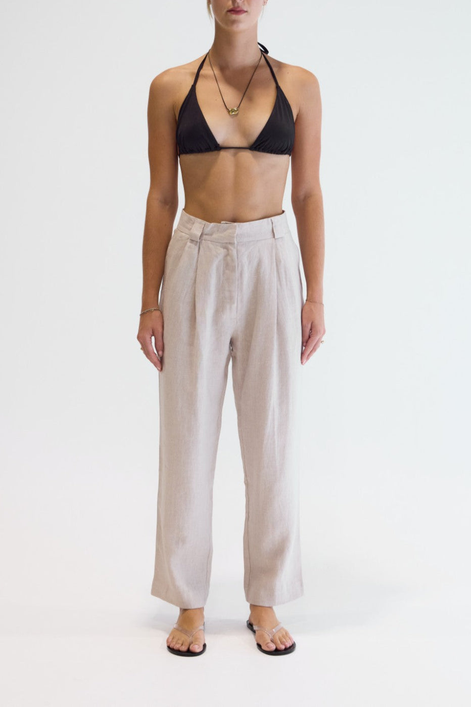 Linen Tailored Pant